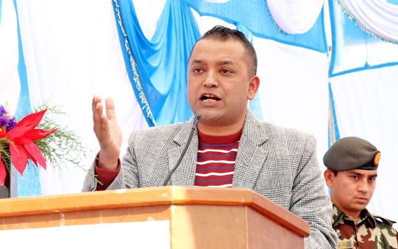 कृषिप्रधान मुलुकको आधा जनसंख्या आफूले उत्पादन गरेको कृषिउपजले छ महिना बाँच्न सक्दैनन् : कांग्रेस महामन्त्री गगनकुमार थापा